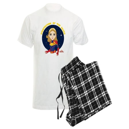 

CafePress - Captain Marvel Pajamas - Men s Light Pajamas