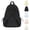 Black, variant on Angel Wing Backpack, Spacious Angel Wings Backpack Quilted Sweet Fun Novelty Nylon Bag for Travel, Everyday Outings