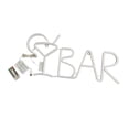 thumbnail image 1 of Milaget USB or Battery BAR LED Neon Night Light Signs Wall Lamp Decor Warm White, 1 of 9