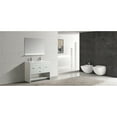 thumbnail image 4 of Design Element Citrus 48" Double Sink Bathroom Vanity Set in White, 4 of 5