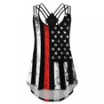 thumbnail image 2 of Camiseta Sin Mangas Para Mujer Camisetas Sin Mangas Con Dobladillo Trasero A La Moda Blusa Informal Con Cuello en U Camisetas Estampadas Odeerbi ODB164979, 2 of 4