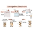 thumbnail image 3 of 750 Floating White Pearls- Large Sizes- Fills 10 Gallons of The Floating Transparent Water Gels for Your Vases- with Pre-Measured Prep Bags- and 30 Warm White Submersible Lights Strings, 3 of 7