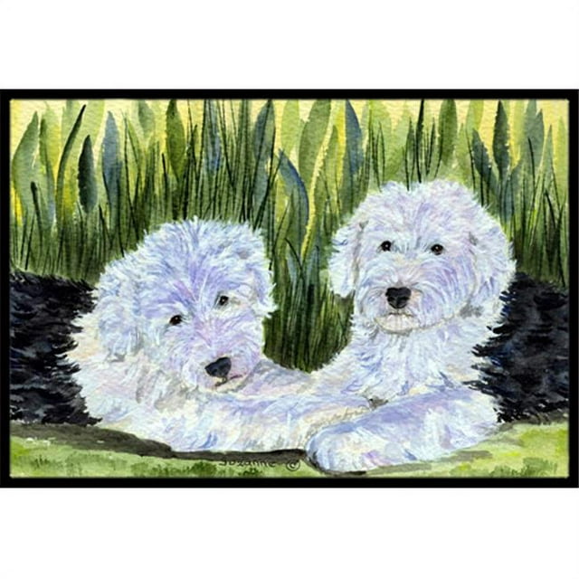 Carolines Treasures SS8282JMAT Old English Sheepdog Doormat - 24 x 36 in.