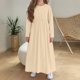 thumbnail image 5 of Cowsor Girls Maxi Dress Long Sleeve Casual Holiday Dress with Pockets, 5 of 6