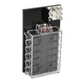 thumbnail image 2 of Caja De Fusibles De Cuchilla Automotriz Carcasa De ABS Impermeable De 12 Vías Soporte De Bloque De Fusibles De Cuchilla Para Automóvil 12-36 V CC Muy Fácil De Instalar Y Hace Que Las Líneas Desordenad, 2 of 7