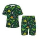 thumbnail image 1 of Balery Dinosaurs Conjunto de Pijama Infantil de Manga Corta con Estampado – Ropa de Dormir de Algodón Suave-Large, 1 of 6