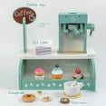 thumbnail image 2 of Wooden Simulated Tea Set DIY Pretend Play Ice Cream Coffee Dessert Simulation Handmade Kitchen Afternoon Tea Game Toys Gifts, 2 of 6