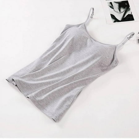 

Women s Shapewear Tank Top Wireless Firm Tummy Vest Loose Home Camisole