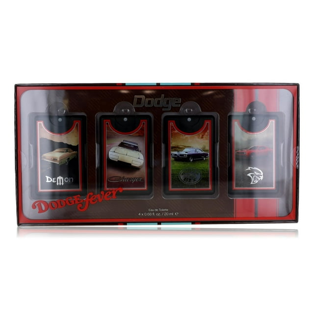 Set de perfume Dodge Fever de Dodge para hombre, 4 x 20 ml EDT