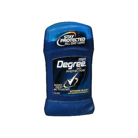 Degree Men Extreme Blast Antiperspirant Deodorant Stick Original Protection  1.7 oz  Pack of 4
