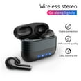 thumbnail image 2 of Wireless Earbuds Bluetooth,Earphones Touch Control in-Ear Headset True Wireless Stereo Earbuds with Microphone for iPhone, Andriod with Mic Stand for Travel,Working,Gym-Black, 2 of 8
