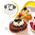 thumbnail image 3 of Bewildely 4 moldes para tartas, rebanador de galletas, accesorio DIY, antiadherente, Chocolate, a prueba de golpes, acero inoxidable, a prueba de Herramientas y accesorios para hornear, 3 of 6