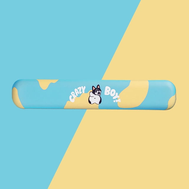 Almohadilla de soporte para reposamuñecas con de perro, cómoda almohada ergonómica de espuma viscoelástica para ordenador portátil, oficina y Fornido CUTICAT Reposamuñecas para teclado