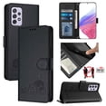 thumbnail image 2 of Samsung Galaxy A72 5G Case ,Cat PU Leather Crossbody Lanyard Strap RFID Magnetic Wallet Compatible with Samsung Galaxy A72 5G Cover, 2 of 5