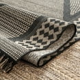 thumbnail image 2 of nuLOOM Indoor/Outdoor Modern Diamond Carolyn Area Rug, 9' x 12' 6", Carolyn Grey, 2 of 5