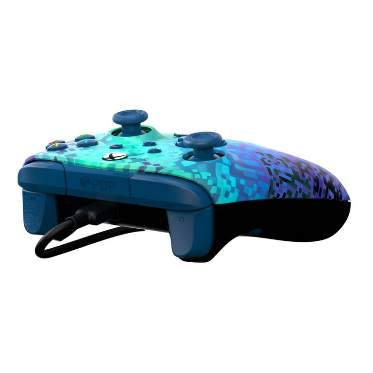 Restored PDP Performance Designed Products 049023GG Rematch Advanced Wired  Controller: Glitch Green For Xbox Series X