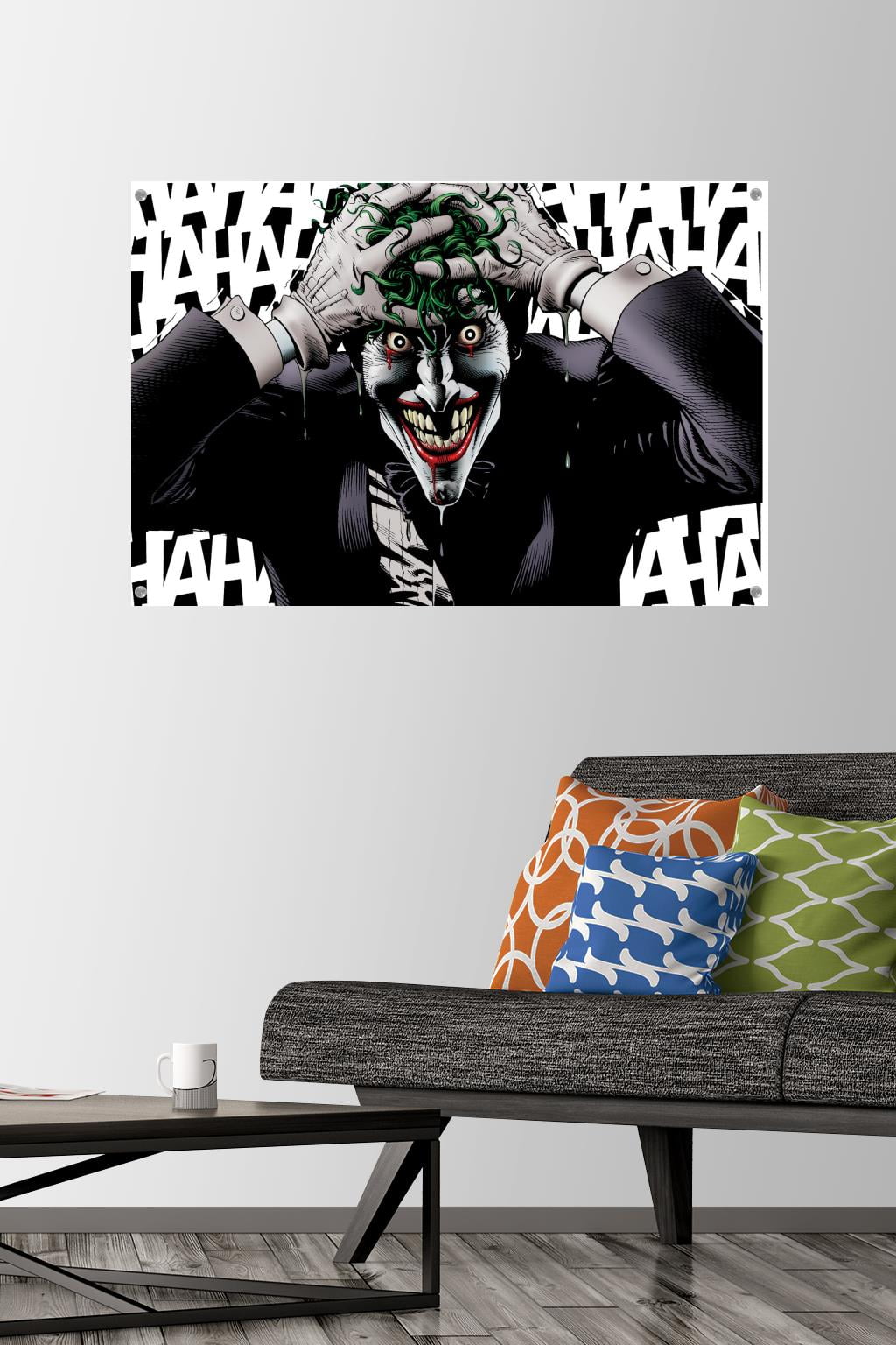 JOKERさま専用ページ＊色紙(大)9枚 DC Comics - The Joker - Crazy Wall Poster with Push Pins, 22.375
