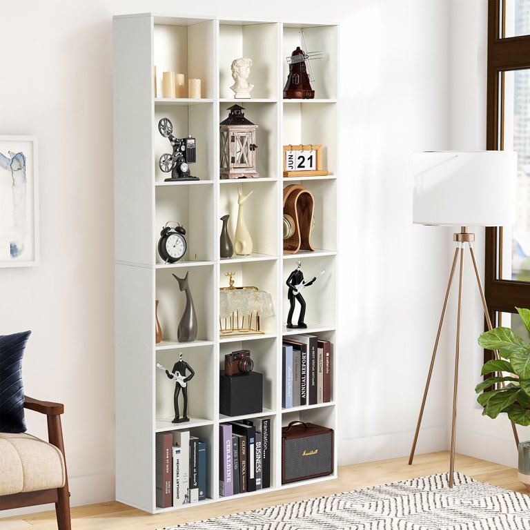 Corner Cube Bookshelf White - Room Essentials™