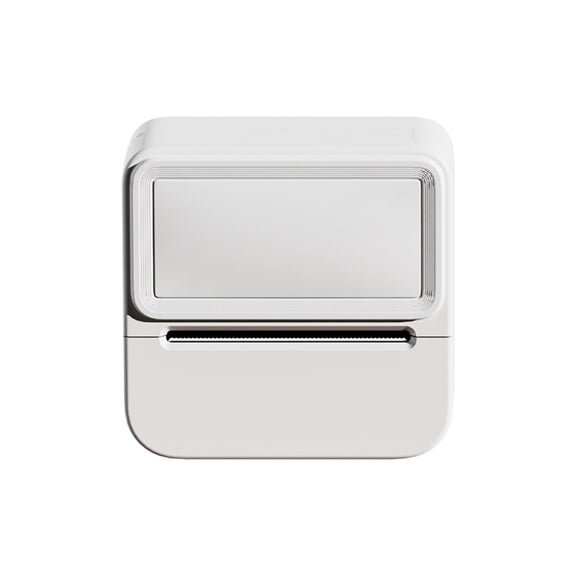 Inkless Thermal Label Printer Portable Bluetooth Pocket Label Maker Home Study with 1roll Stickable