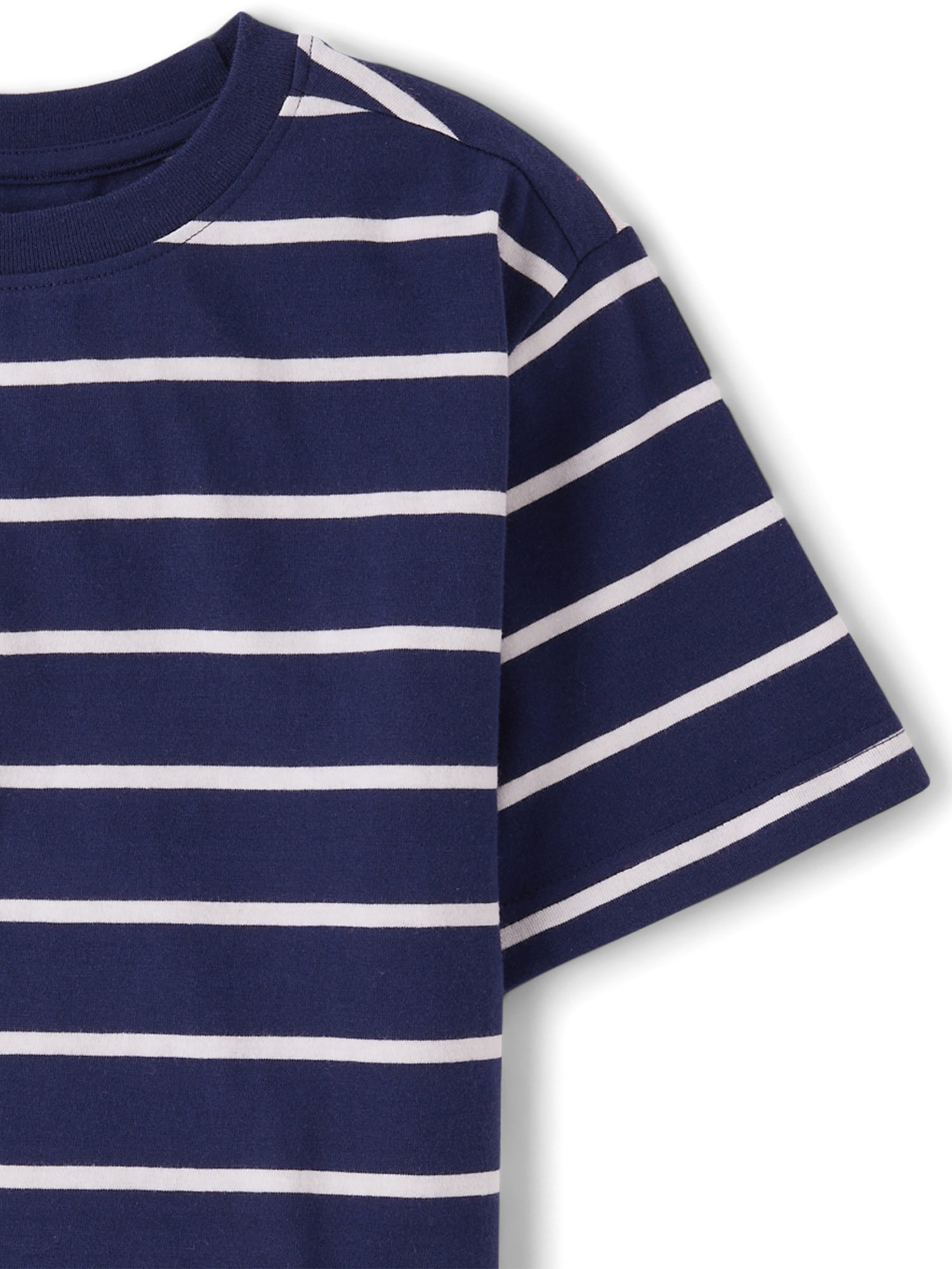 The Children's Place Boys Crewneck Short Sleeve Striped T-Shirt, Sizes XS-XXL