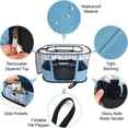 thumbnail image 3 of LAMIRO Small Animal Playpen, Cat Enclosures for Indoors, Foldable Dog Playpen Portable Kennel Pet Playpen Dog Cage Waterproof Tent for Puppy Dogs Cats Rabbits, 3 of 4
