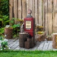 thumbnail image 3 of Teamson Home 42.01" Vintage Gas Pump Water Fountain, 3 of 8