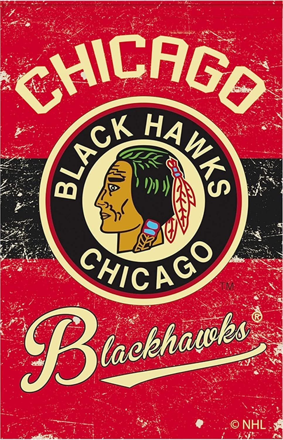 Steam Workshop::[NHL] Chicago Blackhawks Retro Logo Flag