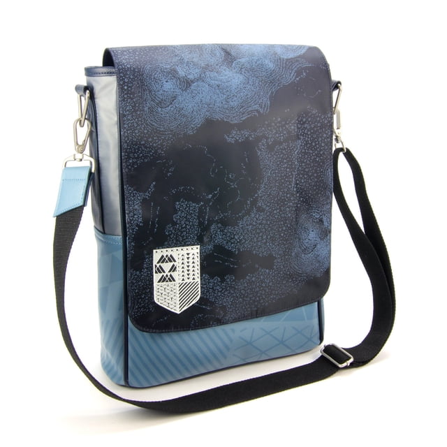 Bandolera de nailon con el escudo de Destiny Guardian de The Coop, 10 x 14,5 x 3 cm