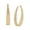 Gold, variant on Soho Oval Hoop Earrings