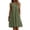 o36-green dresses for women, variant on Linen Summer Dresses for Women Casual Sleeveless Midi Dress Crewneck A Line Sundress Flowy Tiered Vacation Beach Tank Dress with Pockets Pink,L
