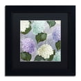 thumbnail image 2 of Trademark Fine Art "Hortensia Lavenders" Canvas Art by Color Bakery Black Matte, Black Frame, 2 of 4