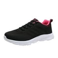 thumbnail image 1 of Espadrilles à Plateforme pour Femmes Chaussures pour Femmes Été Légères en Maille Décontractées de Voyage Chaussures Espadrilles Antidérapantes de Course Femme Espadrilles pour Femmes Chaussures (Rouge, 8), 1 of 6