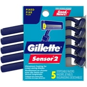 Gillette® Sensor2® Disposable Razor 5 ct Carded Pack