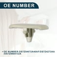 thumbnail image 6 of Unique Bargains Makeup Mirror Cover Sun Visor Cap Clip for Ford Edge No.DS7Z4273AA Beige 1 Set, 6 of 6