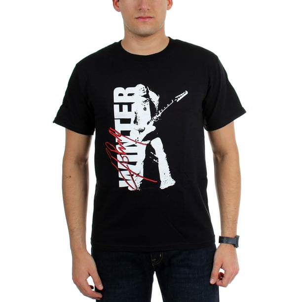 Johnny Winter - Johnny Winter - Mens Signature Photo T-Shirt - Walmart ...