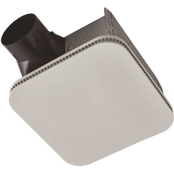 Broan-NuTone AERN80K 4in Duct 80 CFM Ceiling Bathroom Exhaust Fan 50Db - White