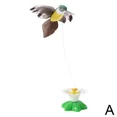 thumbnail image 1 of Pájaro volador eléctrico giratorio de 360 grados, regalo para gatos, juguete colorido, zumbido, inteligencia, entrenamiento automático, divertido, interactivo, giratorio, N7M4, 1 of 6