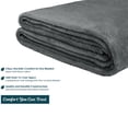 thumbnail image 5 of PAVILIA Fleece Blanket Throw | Super Soft, Plush, Luxury Flannel Throw | Lightweight Microfiber Blanket for Sofa Couch Bed, 5 of 7