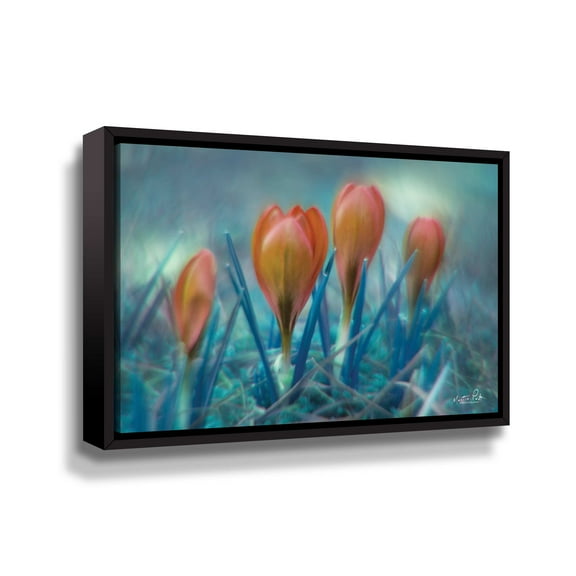 Artwall Different Kind of Spring, Gallery Wrapped Floater-framed Canvas by Martin Podt