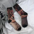 thumbnail image 7 of Lsque The Binding of Isaac Printed Men's Crew Socks, Soft Durable Breathable Moisture-Wicking with Odor Control Cotton socks, 7 of 7