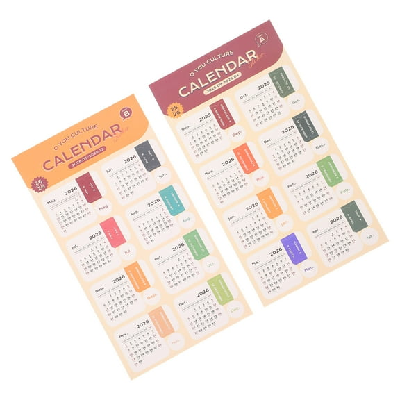 WRITWAA 2026 Monthly Planner Stickers with Adhesive Color Coded Tabs for Office Organization
