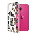 thumbnail image 2 of WIRESTER Transparent Soft Gel TPU Clear Case Slim Protective Cover Phone Case for Apple iPhone 15 6.1" 2023 (NOT FIT Apple iPhone 15 Plus 6.7" 2023) - Australian Shepherd Funny Playful Postures, 2 of 3