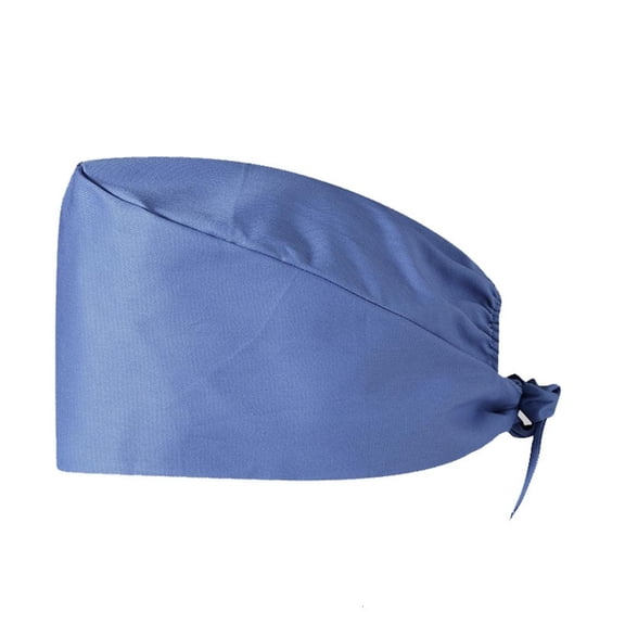 Giaone Scrub Hat Plain Color Nurse Hat with Sweatband Hospital Work Surgical Hat