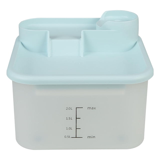 Fuente de agua para gatos de agua para gatos Tazón para beber automático interior silencioso Azul Zulema Bebedero para gatos