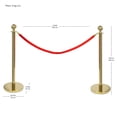 thumbnail image 4 of Postes Delimitadores Gutstark Home Separador Con Cuerdas 1.5m, 4 of 5