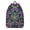 Floral Paisley E, variant on Mandala Pattern School Backpack for Women, Sacred Tribal Ethnic Style Boho Daypack with Cultural Meditation Design