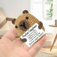 thumbnail image 5 of Handmade Crochet Capybara Toy for Teacher Appreciation Graduation End of Year School Birthday Retirement Idea Unique Animal Stuffed Present, 5 of 6