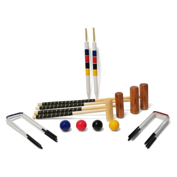 Family Croquet Set (4 Player, Nine Wicket) Family 4-Player