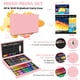 thumbnail image 3 of Art Supplies Caliart, set de arte de madera de lujo con estuche, paquete de 153 unidades, 3 of 7