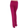 thumbnail image 5 of Henpk Leggings Yoga Plus Size Deals Clearance Under 10 Fashion Women's Loose High Waist Wide Leg Pants Workout Out Leggings Casual Trousers Yoga Gym Pants Red XL, 5 of 6